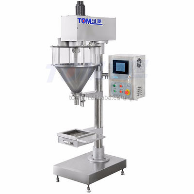 خرید 30-40 کیسه / دقیقه ماشین های بسته بندی پودر نیمه خودکار 3g-1000g تولید آنلاین