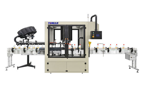 خرید 6000BPH روتاری ماشین پوشش خودکار 6 سر تولید آنلاین