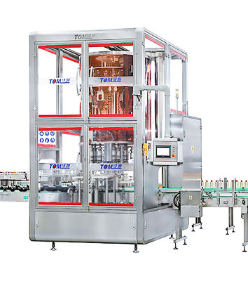 خرید 8 10 12 سر اتوماتیک ماشین پوشش پمپ چرخش 6000BPH تولید آنلاین