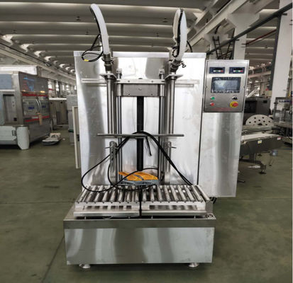 خرید دو سر نیمه اتوماتیک وزنه پر کردن ماشین 5-30KG تولید آنلاین