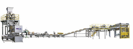خرید ماشین بسته بندی شیمیایی کنترل شده توسط PLC SS304 سرعت بسته بندی مواد 300 کیسه در ساعت تولید آنلاین