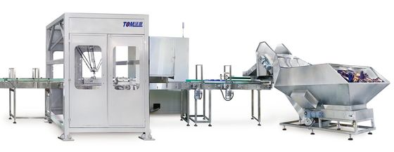 خرید دستگاه باز کردن بطری های عنکبوتی با سرعت بالا برای قرار دادن دقیق بطری های خالی تولید آنلاین