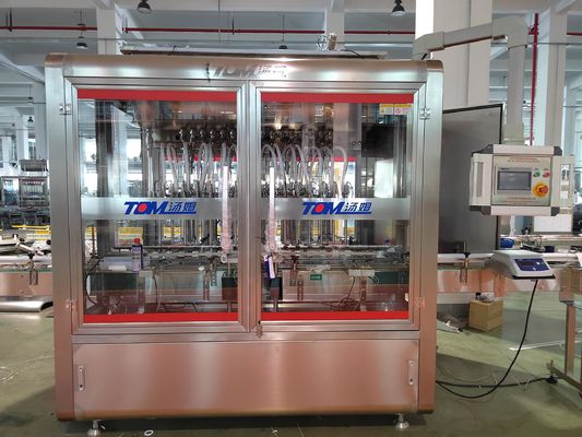 دستگاه پر کردن شامپو خودکار کنترل شده توسط PLC 12 نوزل