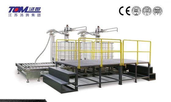 200kg-1T نیمه اتوماتیک IBC مخزن پر کردن ماشین برای آفت کش و مواد شیمیایی