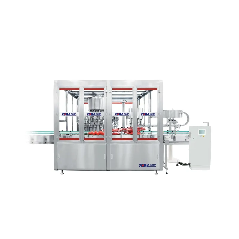 دستگاه پرکن اتوماتیک مایعات چند سر ODM انحصاری ثبت اختراع شده برای بطری های ضد یخ و روغن 4