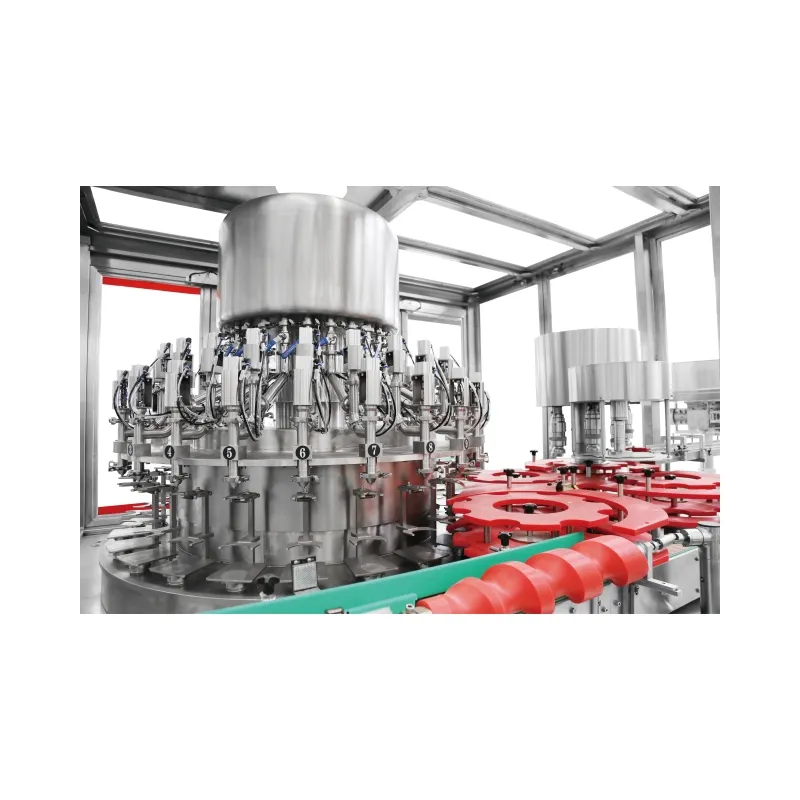 دستگاه پرکن اتوماتیک مایعات چند سر ODM انحصاری ثبت اختراع شده برای بطری های ضد یخ و روغن 5