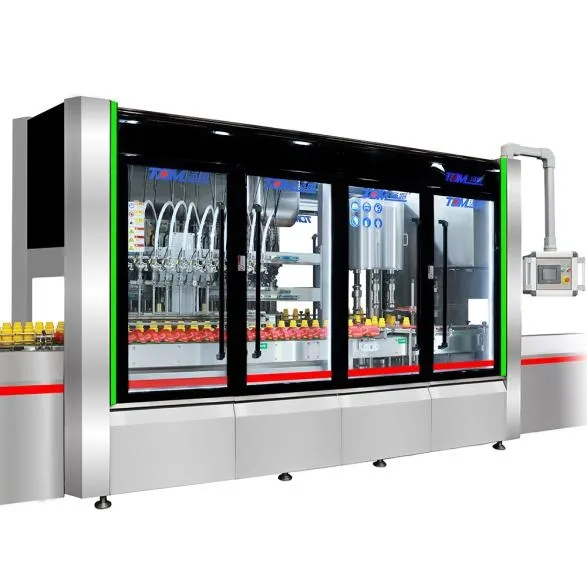 ۱ الی ۵ لیتر روغن خوراکی طعم روغن سس آبمیوه سرکه ماشین پر کردن خودکار و بسته بندی با سرعت بالا 4