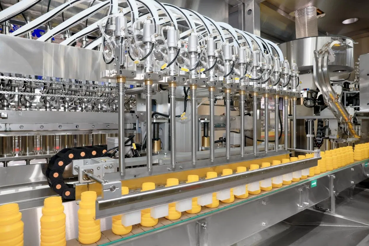 ۱ الی ۵ لیتر روغن خوراکی طعم روغن سس آبمیوه سرکه ماشین پر کردن خودکار و بسته بندی با سرعت بالا 5