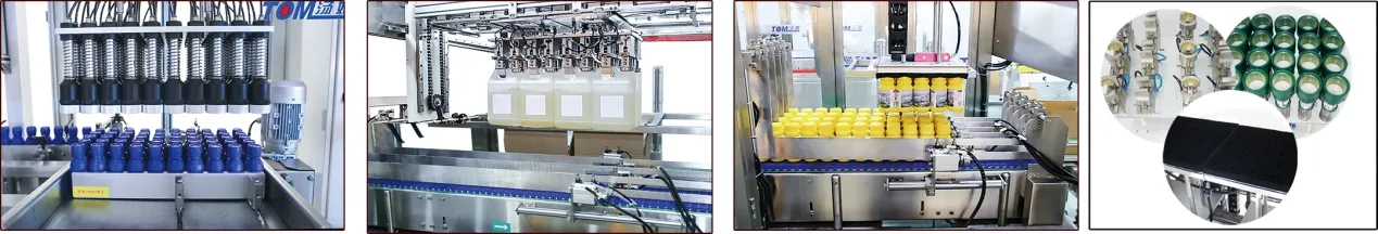 ۱ الی ۵ لیتر روغن خوراکی طعم روغن سس آبمیوه سرکه ماشین پر کردن خودکار و بسته بندی با سرعت بالا 9