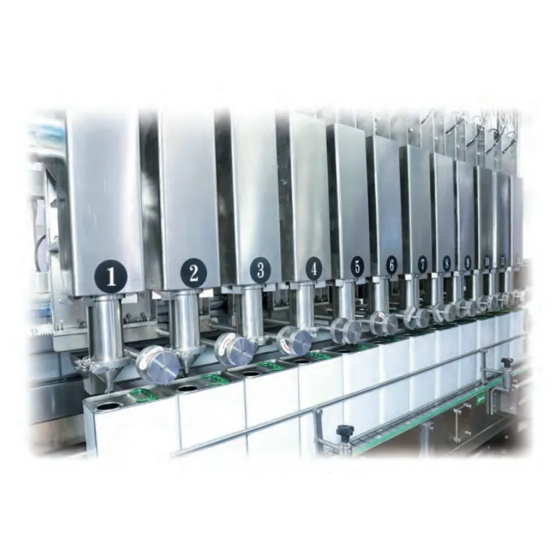 ماشین پر کردن و پوشاندن 1-5 لیتری برای روغن های غذایی و سس 3