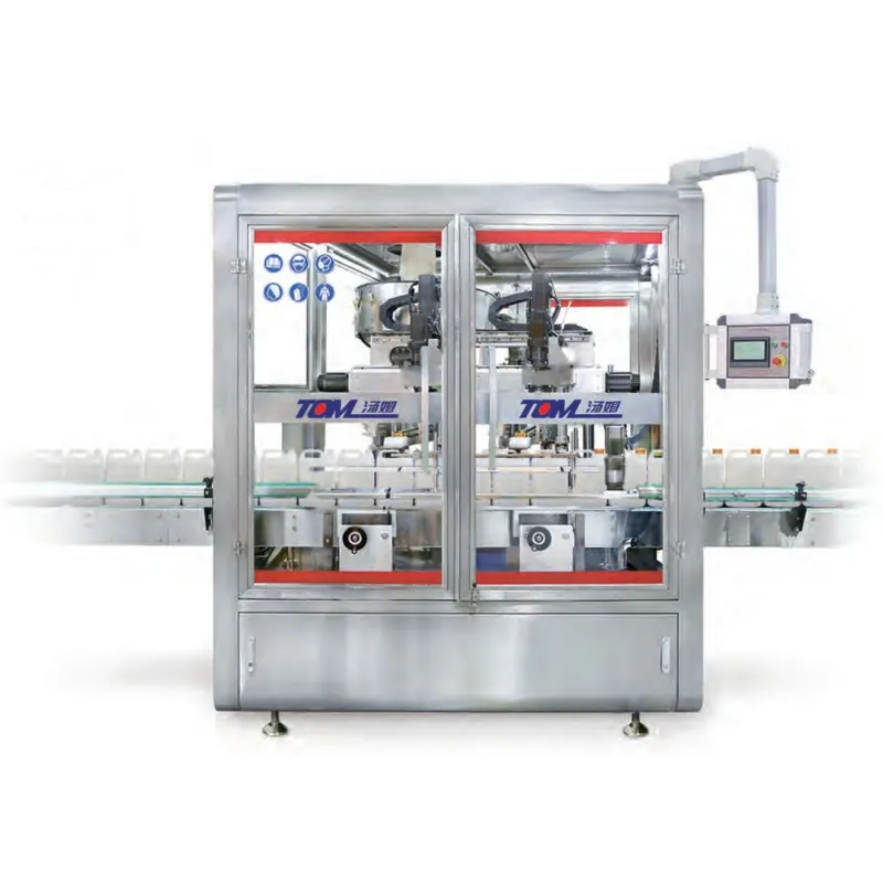 ماشین پر کردن و پوشاندن 1-5 لیتری برای روغن های غذایی و سس 4