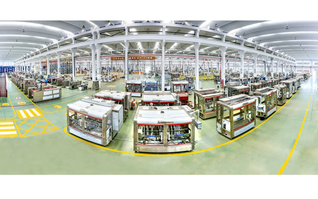 دستگاه بسته بندی هوشمند برای بسته بندی پودر آفت کش 5 تا 10 کیلوگرم 4