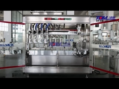 دستگاه پر کردن و پوشاندن پیستون خطی کاملا خودکار آفت کش نوع ردیابی 2 در 1